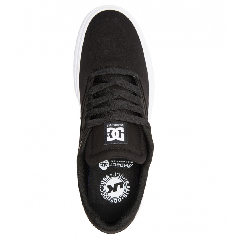 Black / White / Gum DC Shoes Manteca S - Leather Skate Shoes | 219ORTBYG