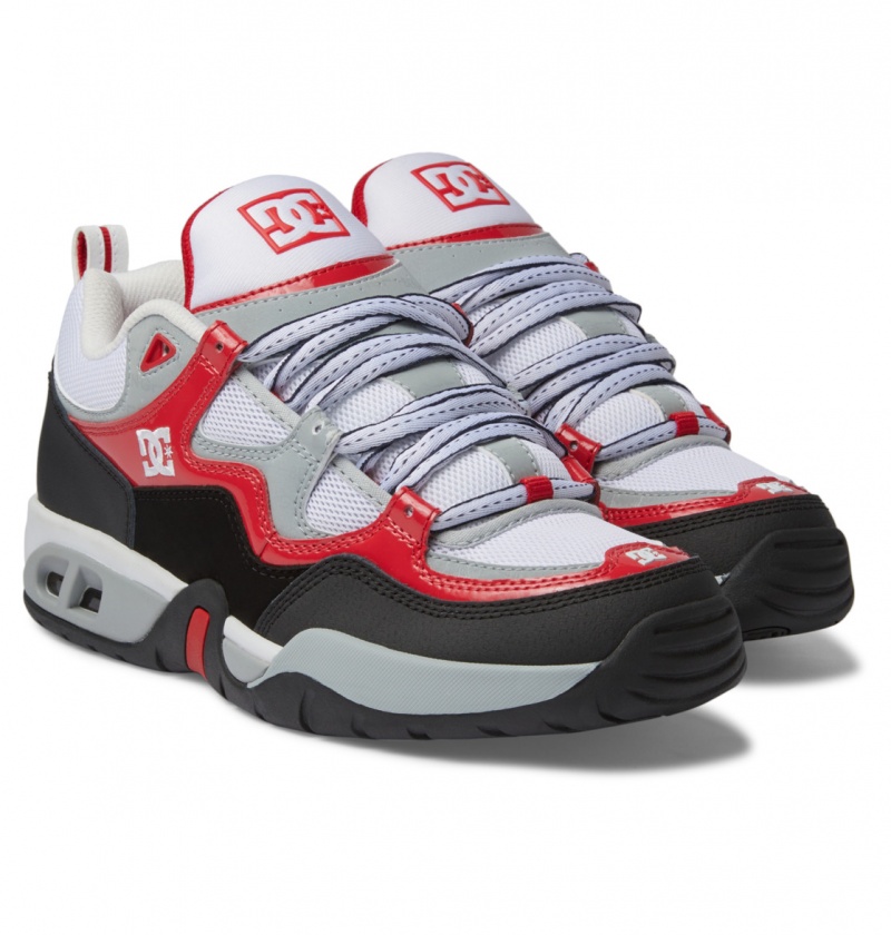 Black / White / Red DC Shoes Truth Beng - Leather Shoes | 197LVIKOZ