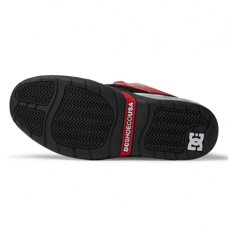 Black / White / Red DC Shoes Truth Beng - Leather Shoes | 197LVIKOZ