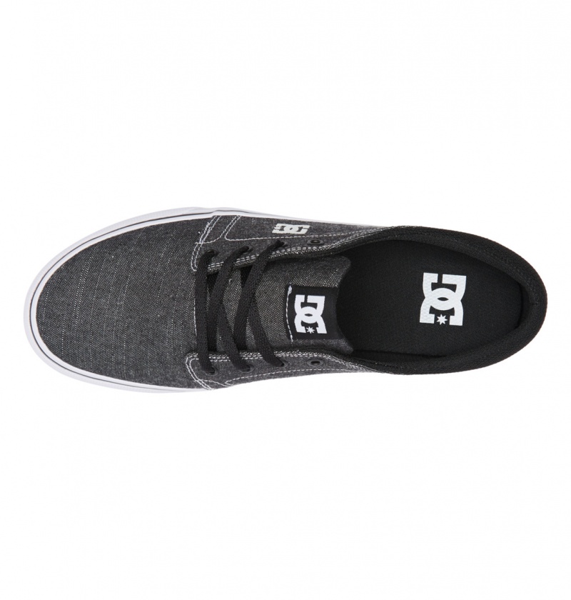 Black / White / White DC Shoes Trase Tx - Shoes | 427MDHKBO