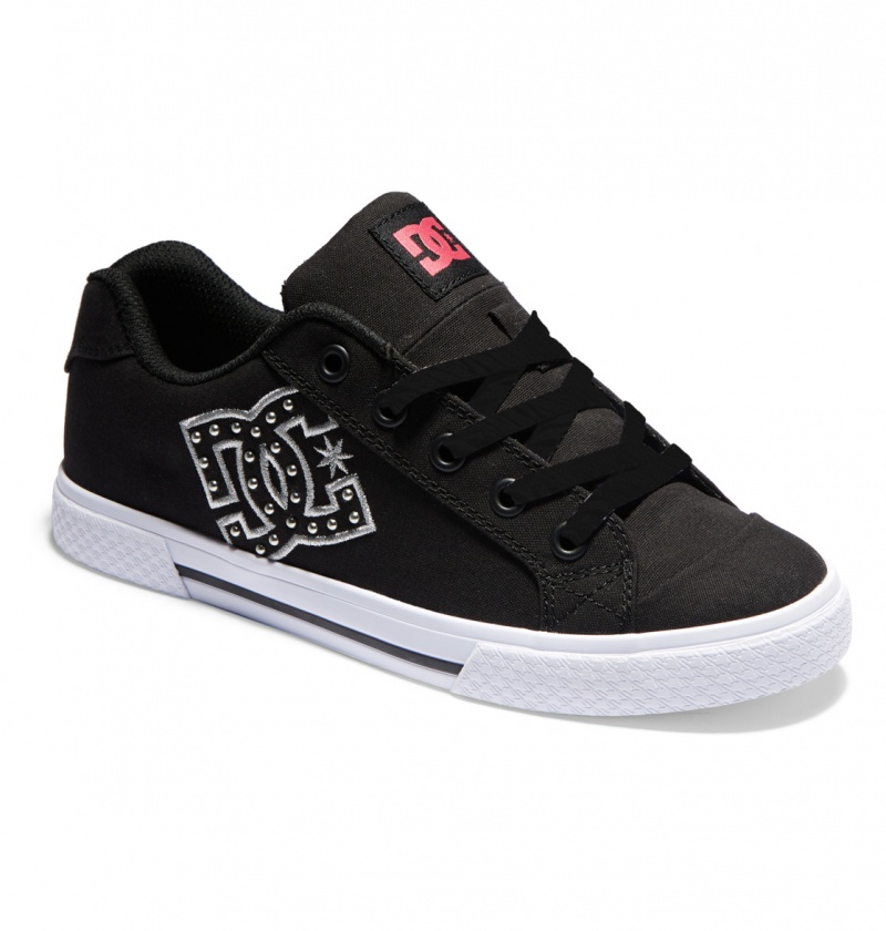 Black / Zebra DC Shoes Chelsea - Shoes | 482GFRZUK