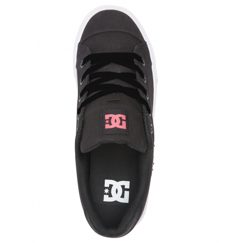 Black / Zebra DC Shoes Chelsea - Shoes | 482GFRZUK