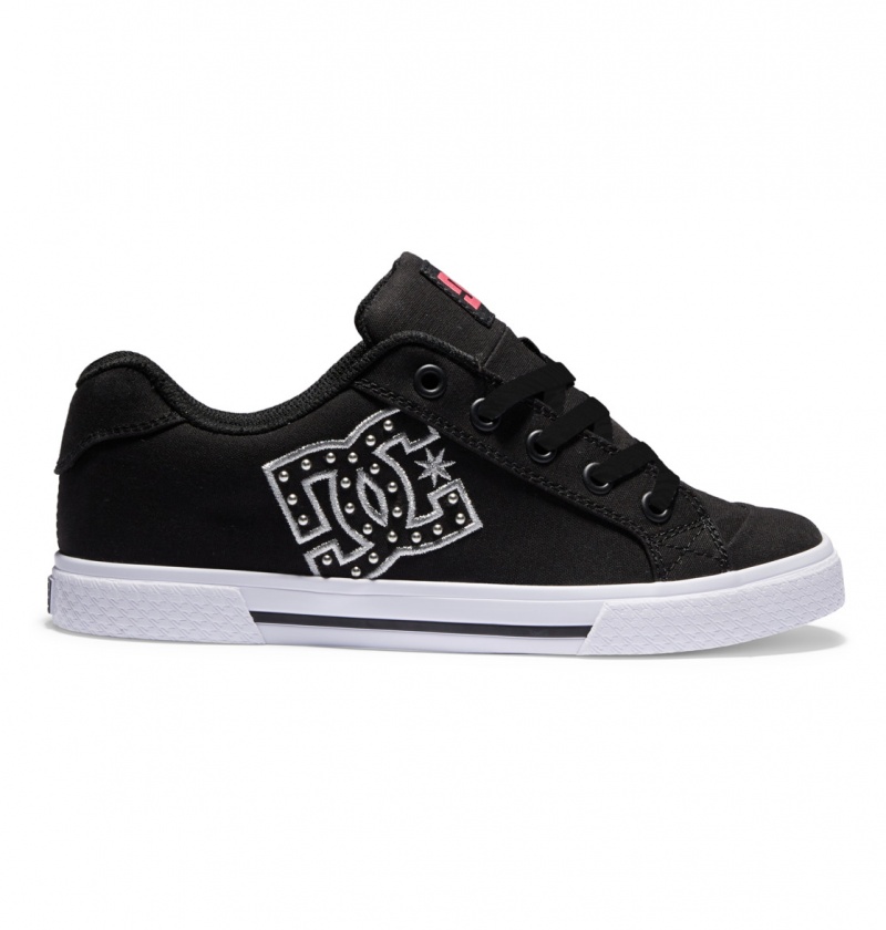 Black / Zebra DC Shoes Chelsea - Shoes | 482GFRZUK