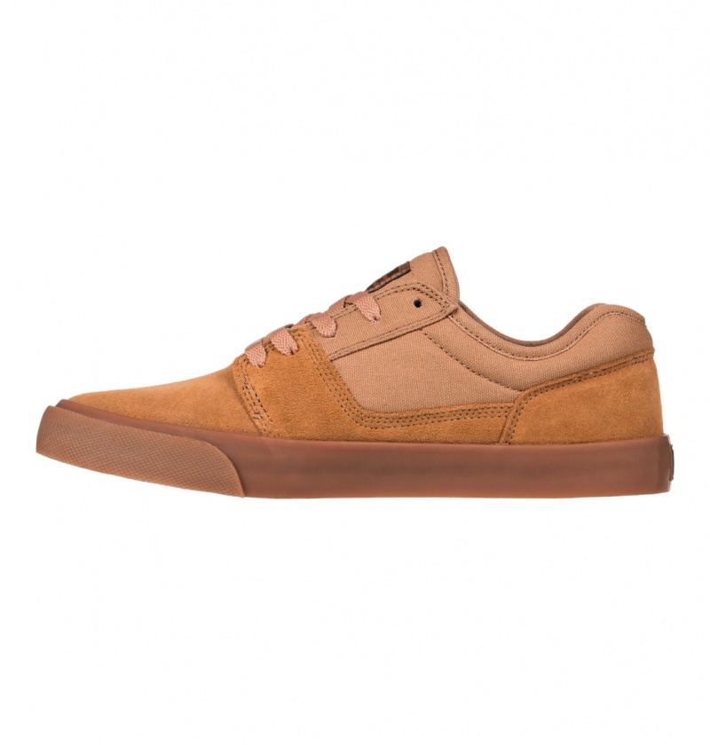 Brown / Gum DC Shoes Tonik - Leather Shoes | 064SLZBFG