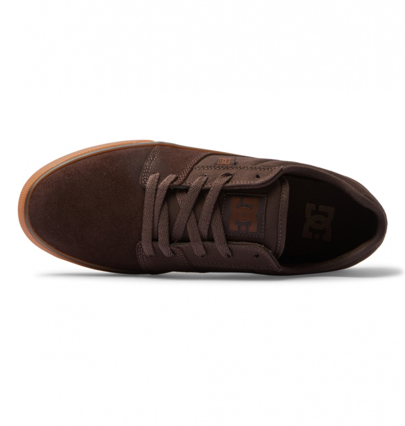 Brown / Gum DC Shoes Tonik - Leather Shoes | 167WRUGTH