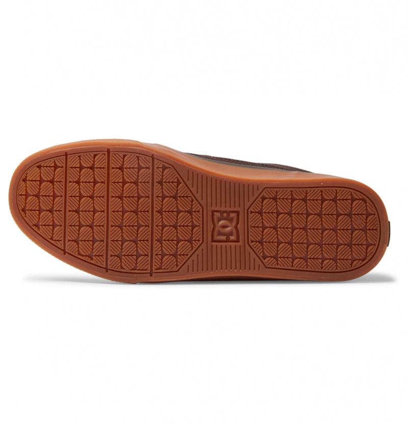 Brown / Gum DC Shoes Tonik - Leather Shoes | 167WRUGTH