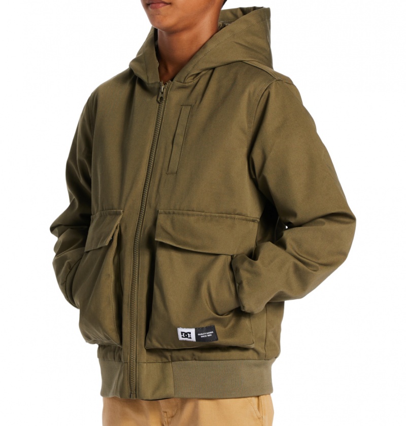 Capers DC Shoes Escalate Padded - Workwear Jacket 10-16 | 079VWNREL