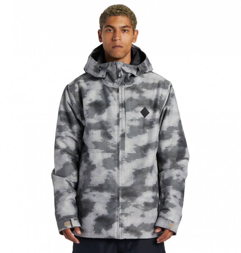 Cloud Cover DC Shoes Basis Print - Technical Snow Jacket | 452JWLMVN