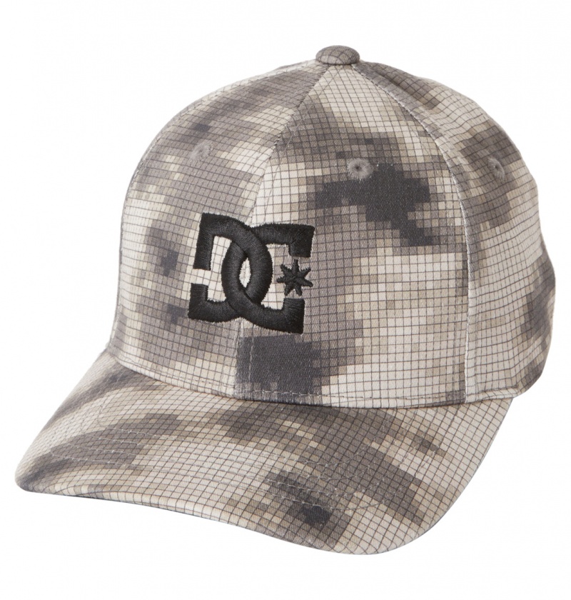 Cloud Cover DC Shoes Cap Star Seasonal - Flexfit Cap | 968KIRJGF