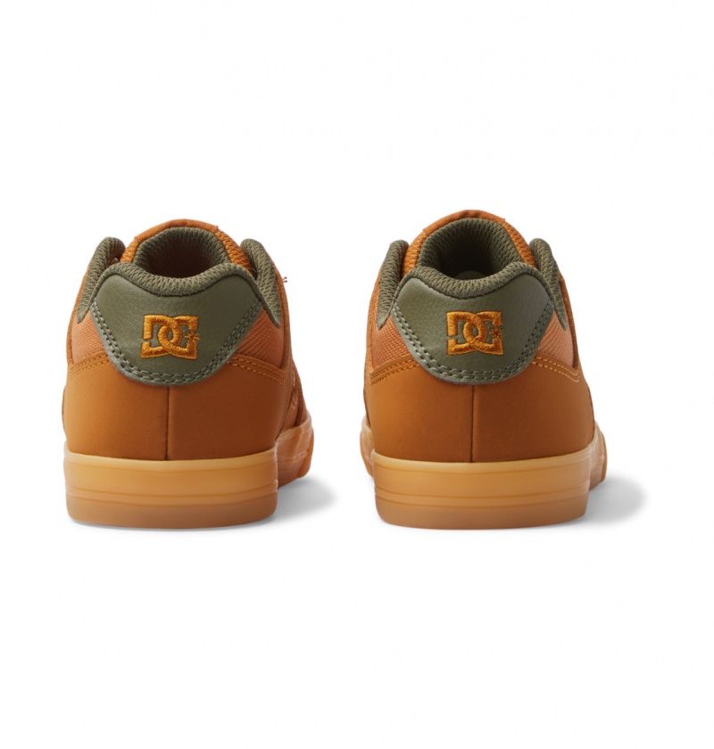 Dark Chocolate / Wheat / Gum DC Shoes Pure Elastic - Shoes 8-16 | 568DUYCOI