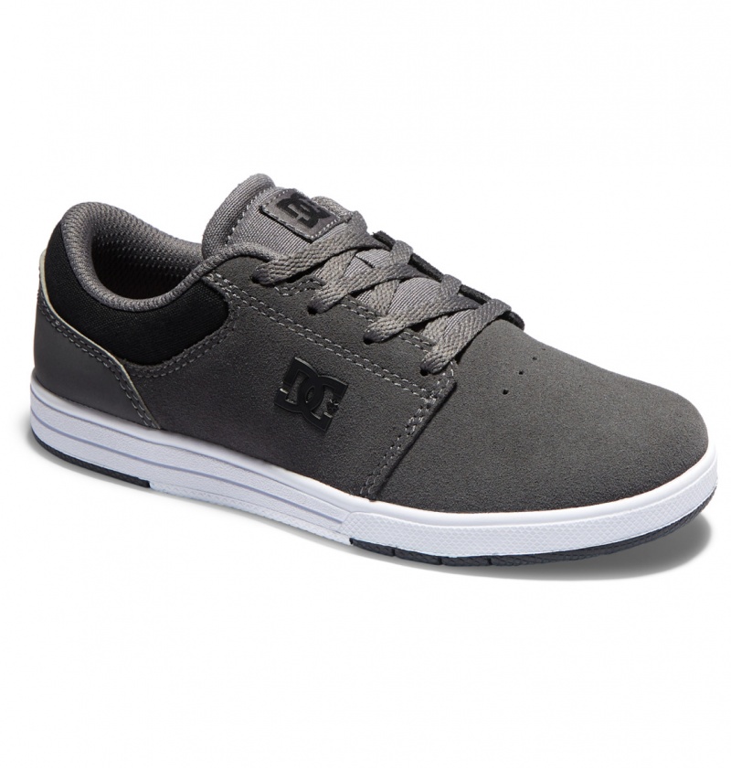 Dark Grey / Black DC Shoes Crisis 2 - Shoes | 450ASBWMI