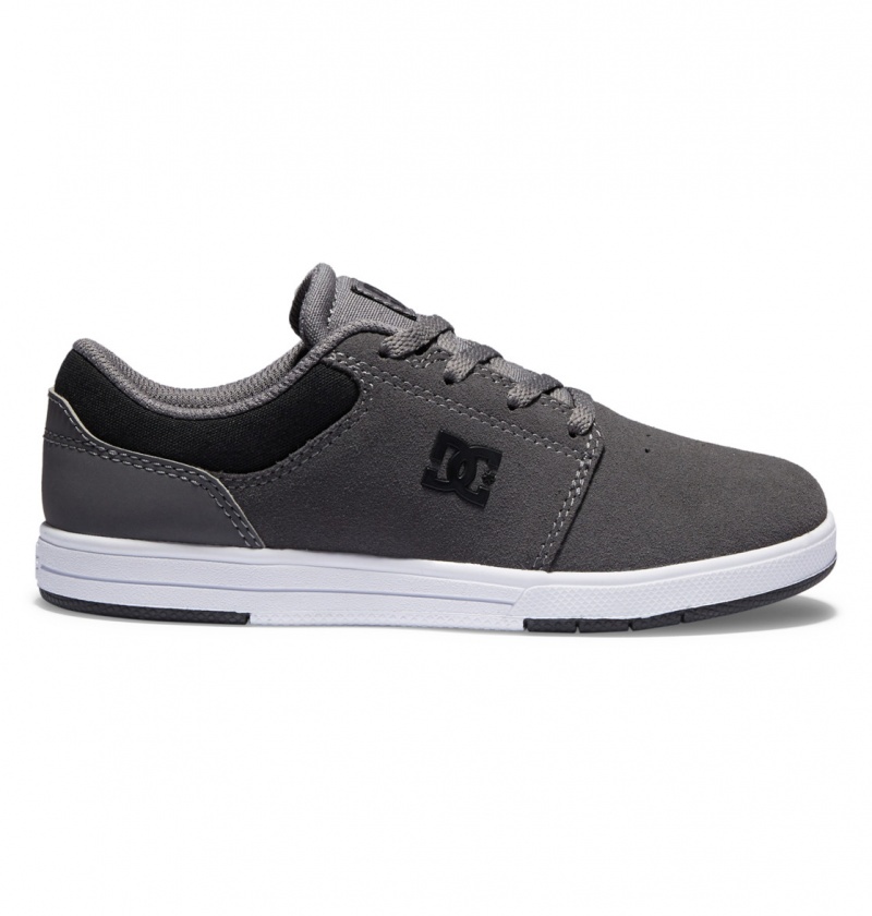 Dark Grey / Black DC Shoes Crisis 2 - Shoes | 450ASBWMI