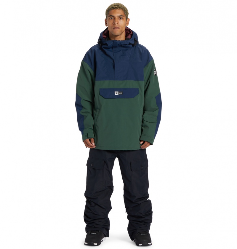 Dress Blues DC Shoes Dc-43 - Technical Anorak Snow Jacket | 296TUVFMS