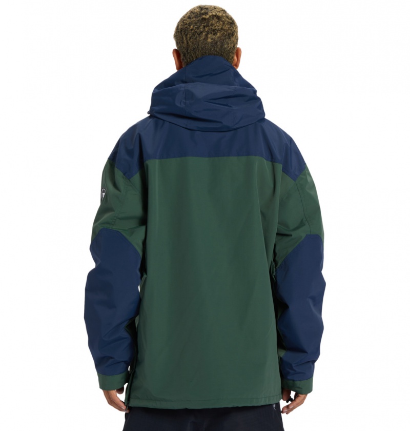 Dress Blues DC Shoes Dc-43 - Technical Anorak Snow Jacket | 296TUVFMS