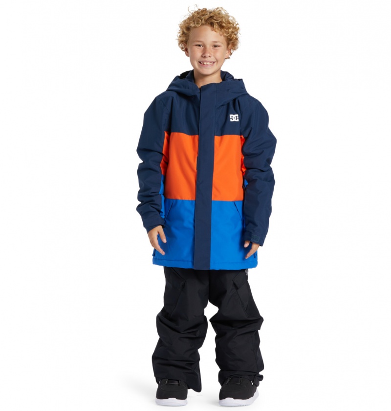 Dress Blues DC Shoes Defy - Technical Snow Jacket 8-16 | 692MDZQBL