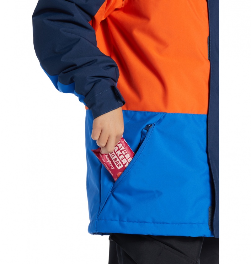 Dress Blues DC Shoes Defy - Technical Snow Jacket 8-16 | 692MDZQBL