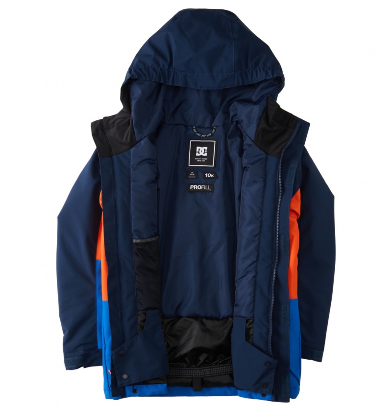 Dress Blues DC Shoes Defy - Technical Snow Jacket 8-16 | 692MDZQBL