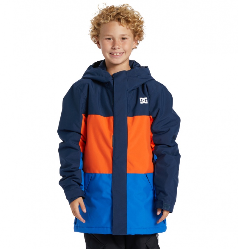 Dress Blues DC Shoes Defy - Technical Snow Jacket 8-16 | 692MDZQBL