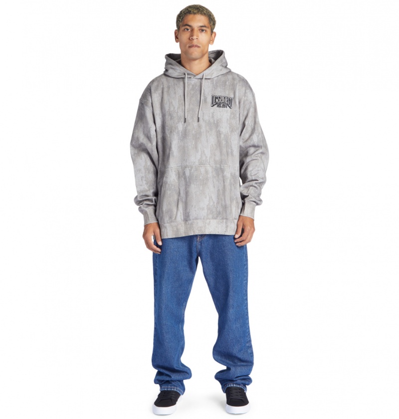 Grey Stone DC Shoes Hangar Ph - Hoodie | 417ITEAYS