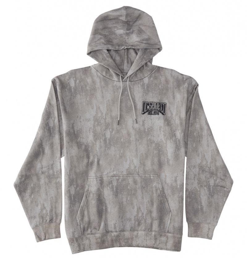 Grey Stone DC Shoes Hangar Ph - Hoodie | 417ITEAYS