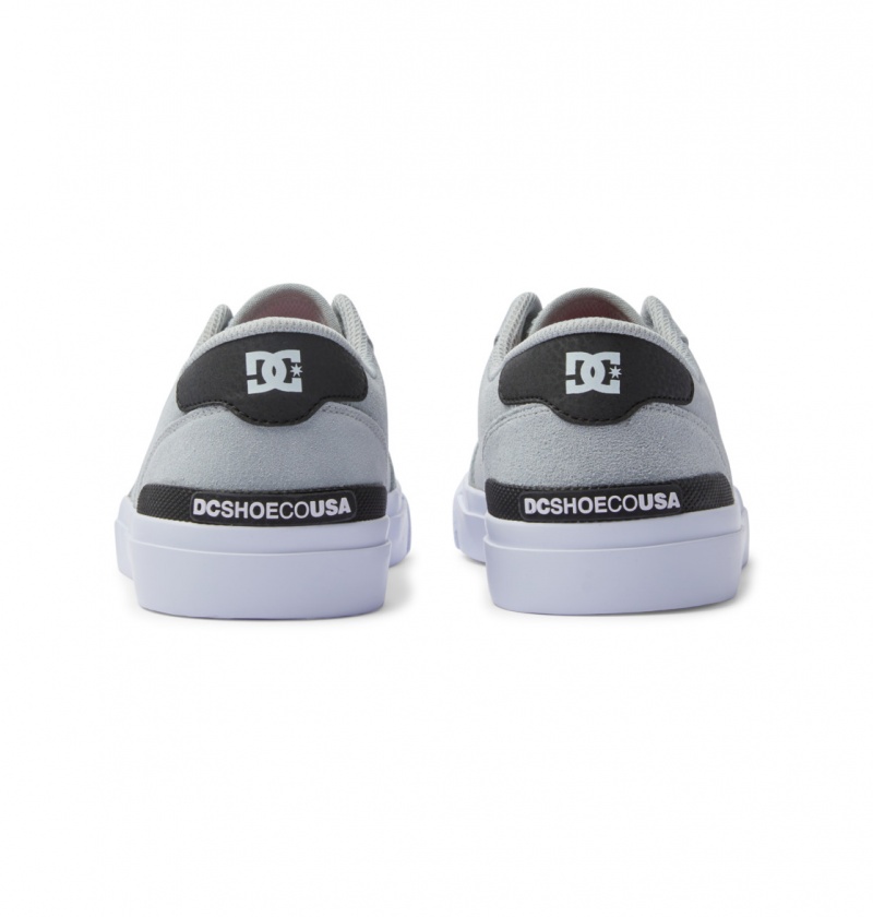 Grey / Black DC Shoes Teknic S - Skate Shoes | 195WHGAQP