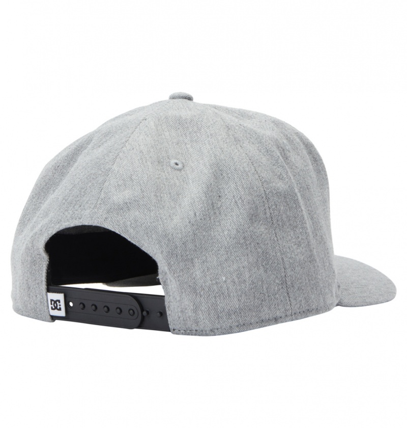 Heather Grey DC Shoes Anafront - Snapback Cap | 042VXLMBE