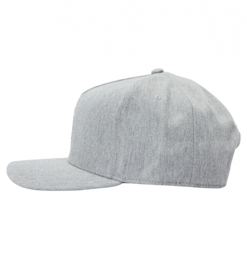 Heather Grey DC Shoes Anafront - Snapback Cap | 042VXLMBE