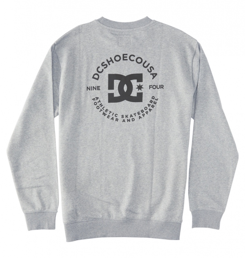 Heather Grey DC Shoes DC Star Pilot - Sweatshirt | 472MAOPYZ