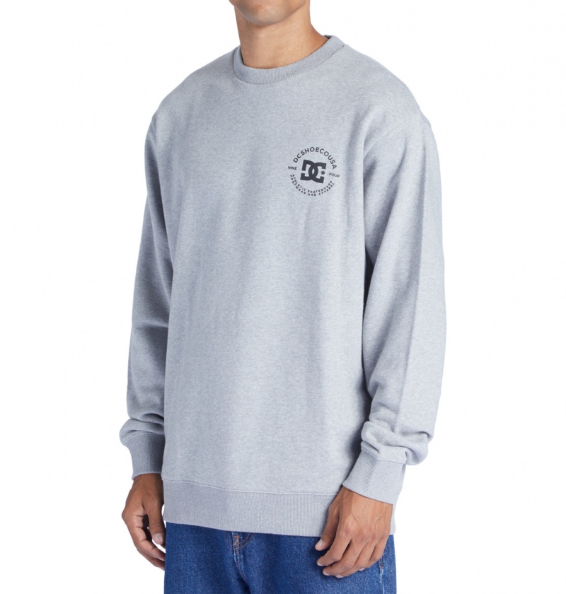 Heather Grey DC Shoes DC Star Pilot - Sweatshirt | 472MAOPYZ