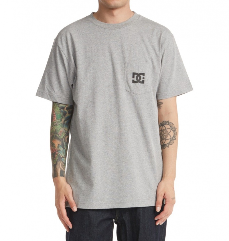 Heather Grey DC Shoes DC Star - T-Shirt | 721FSXCRA