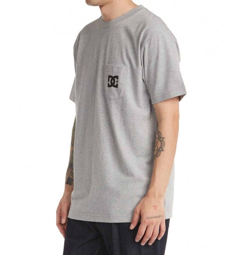 Heather Grey DC Shoes DC Star - T-Shirt | 721FSXCRA