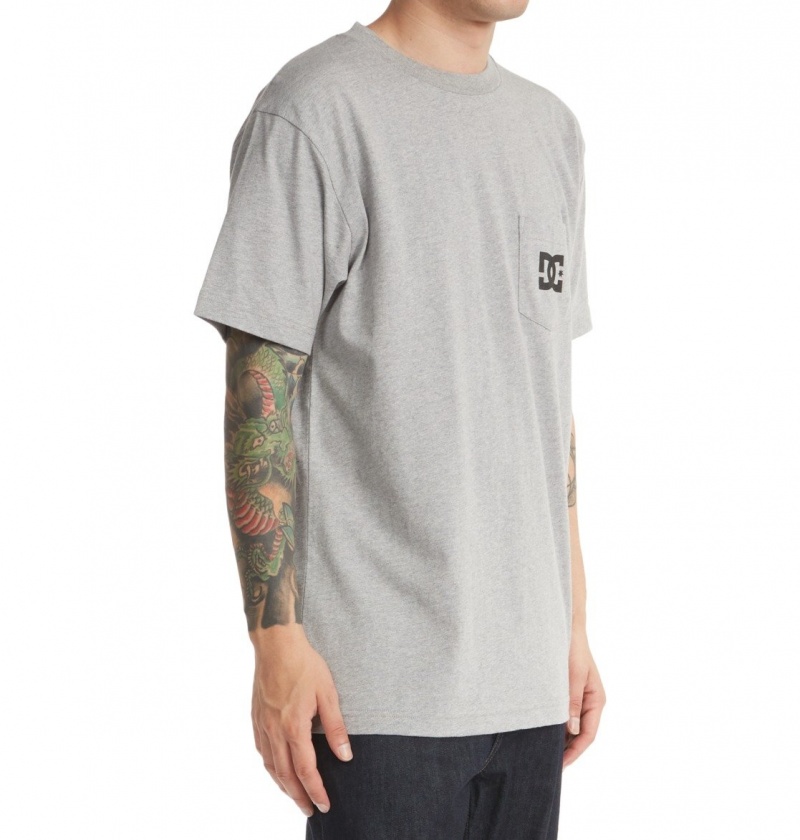 Heather Grey DC Shoes DC Star - T-Shirt | 721FSXCRA