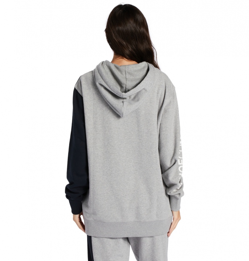 Heather Grey / Black DC Shoes Shift - Hoodie | 284RLTZWB