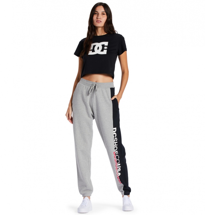 Heather Grey / Black DC Shoes Shift - Joggers | 856MHQVLS