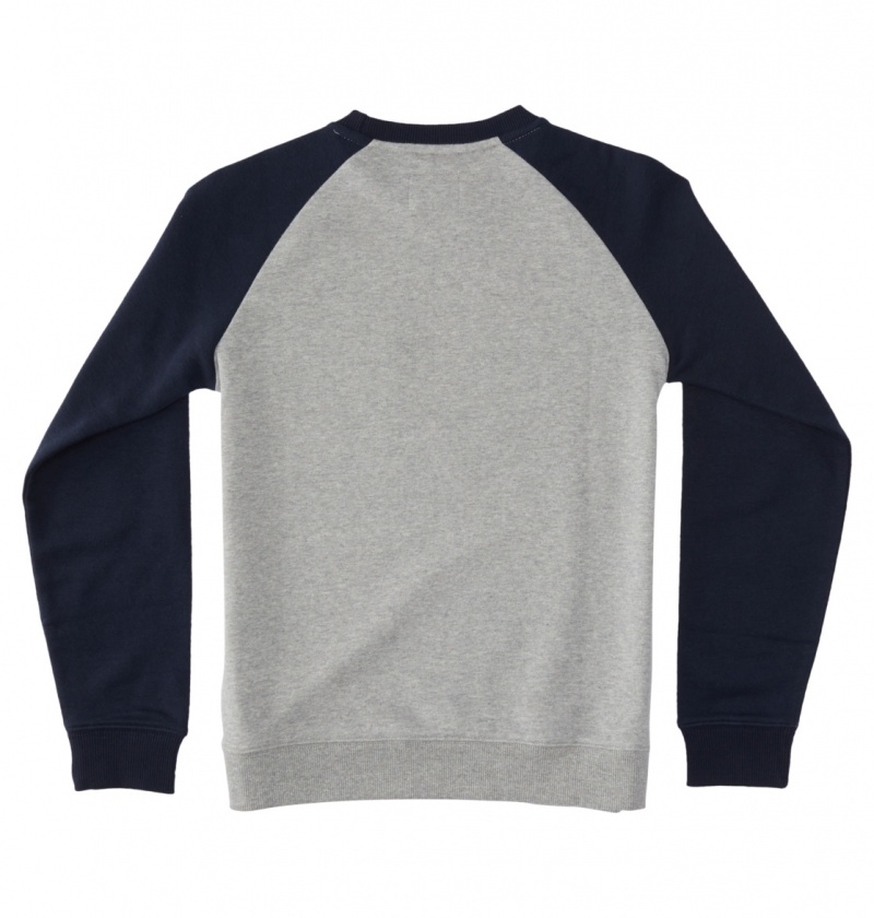 Heather Grey / Navy Blazer DC Shoes DC Star Pilot - Sweatshirt 8-16 | 318DFACLK