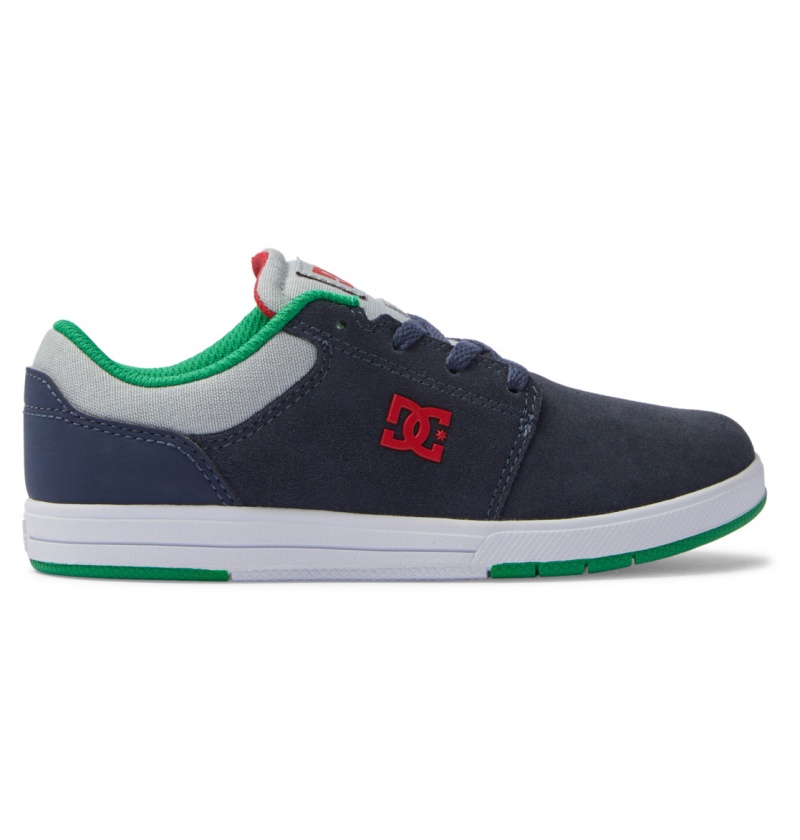 Heather Grey / Navy DC Shoes Crisis 2 - Shoes | 673QECIWT