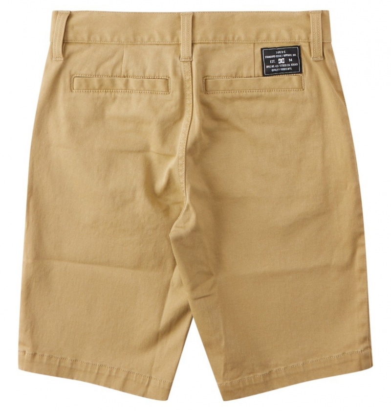 Incense DC Shoes Worker Relaxed - Chino Shorts 8-16 | 873LQYRBC