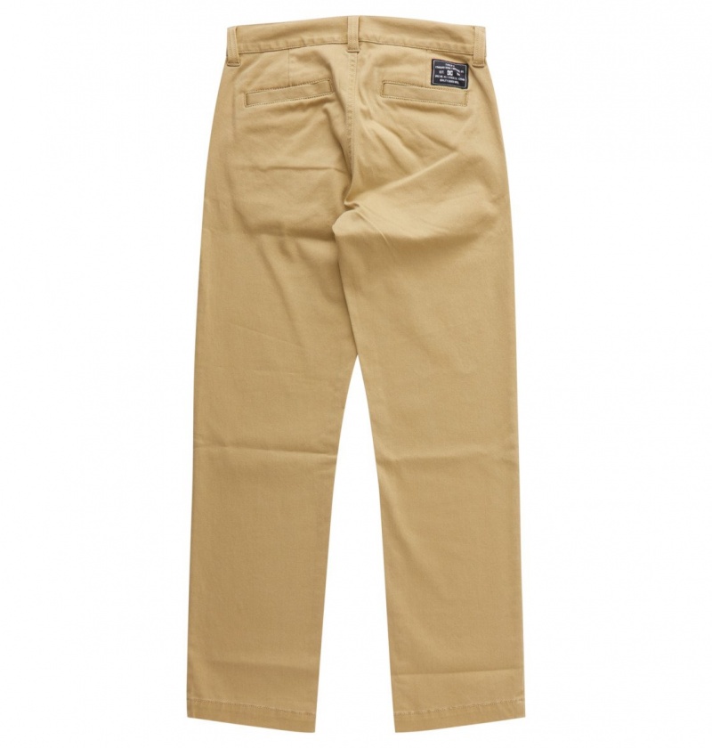 Incense DC Shoes Worker Relaxed - Chinos 8-16 | 958RQMEUP