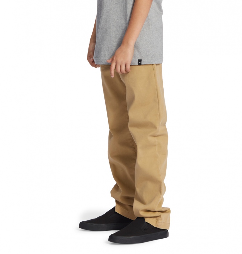 Incense DC Shoes Worker Relaxed - Chinos 8-16 | 958RQMEUP