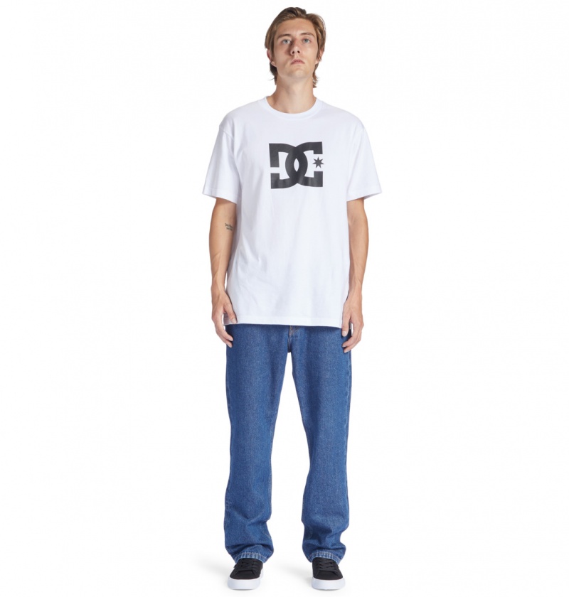 Indigo Dark DC Shoes Worker - Straight Fit Jeans | 531WBDMLX