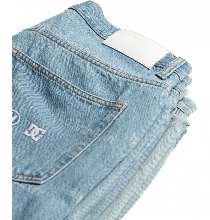 Indigo Light DC Shoes DCrave - Baggy Jeans | 432RTZOLG