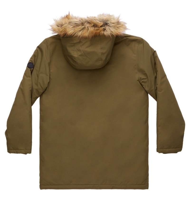 Ivy Green DC Shoes Bamberg - Water-Resistant Parka | 453UZIWHQ