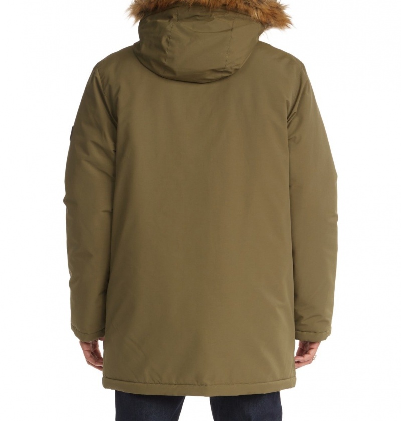 Ivy Green DC Shoes Bamberg - Water-Resistant Parka | 453UZIWHQ