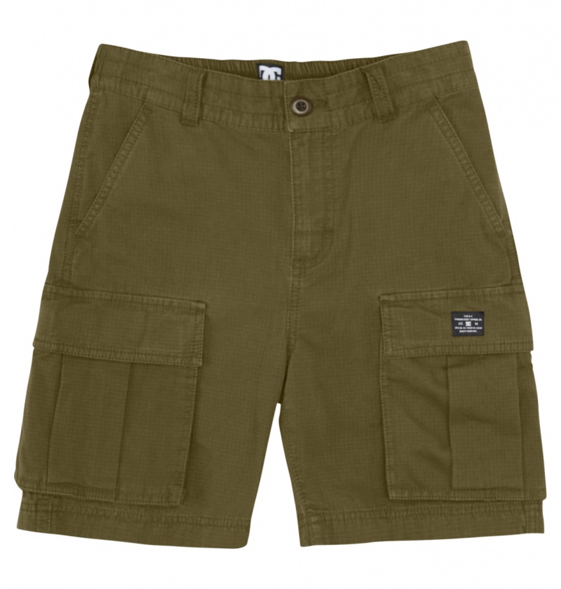 Ivy Green DC Shoes Tundra - Cargo Shorts 8-16 | 098NLKDZA