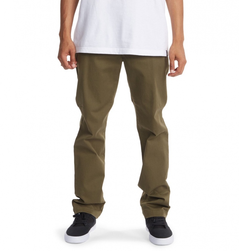 Ivy Green DC Shoes Worker - Chinos | 210JRFDST