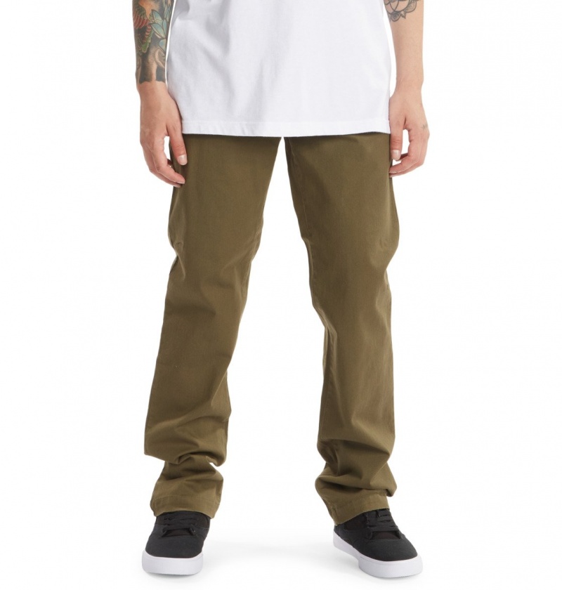 Ivy Green DC Shoes Worker - Chinos | 210JRFDST