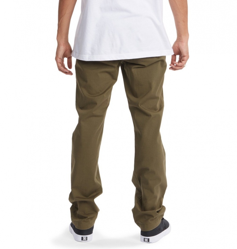 Ivy Green DC Shoes Worker - Chinos | 210JRFDST