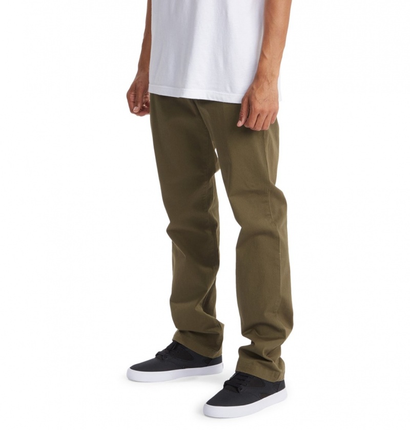 Ivy Green DC Shoes Worker - Chinos | 210JRFDST