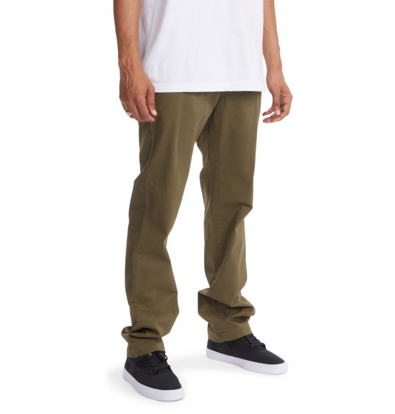 Ivy Green DC Shoes Worker - Chinos | 210JRFDST