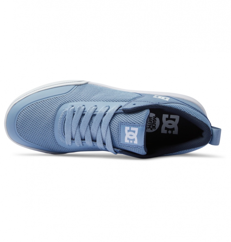 Light Blue DC Shoes Transit - Shoes | 413MTIPNA